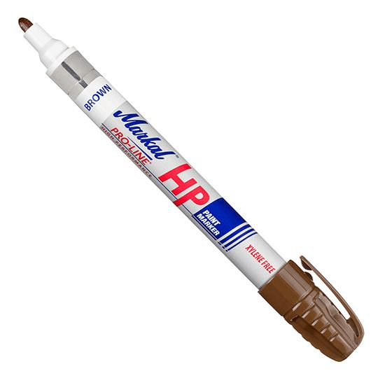 096975 Markal PRO-LINE HP - 1/8" (3 mm) Mark Size - Brown (Case of 48) - Beltsmart