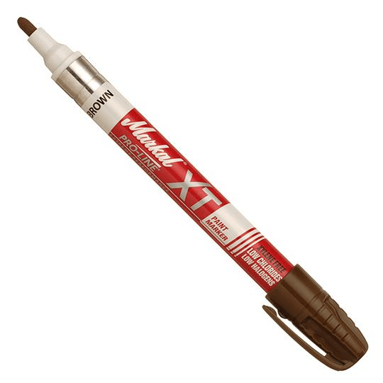 097263 Markal PRO-LINE XT - 1/8" (3 mm) Mark Size - Brown (Case of 48) - Beltsmart