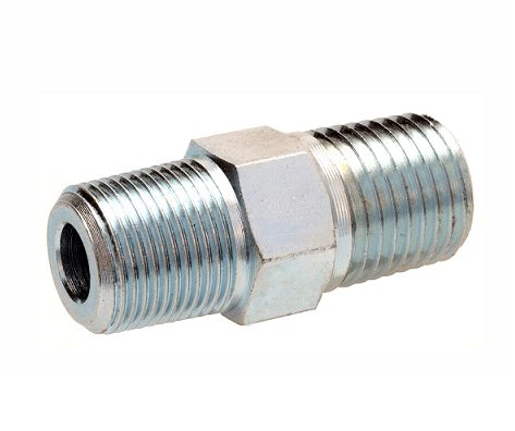 130552 Alemite Straight Adapter - Thread: 1/4" NPTF(m) - Thread (M / F): 1/2" NPTF(m) - Beltsmart