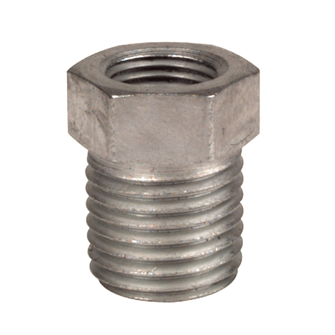131586 Alemite Bushing Fitting Accessory - Thread (Male): 1/2" NPTF - Thread (Female): 3/8" NPTF - Beltsmart