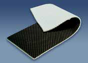BS133 - #133 Beltservice ProTurn 2 Ply Poly 69 Black IP x Bare AS FR Conveyor Belt