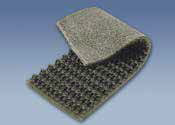BS142Q - #142Q Beltservice MonoPro Nonwoven Polyester Roughtop x Friction QB 120RT x F FR Conveyor Belt