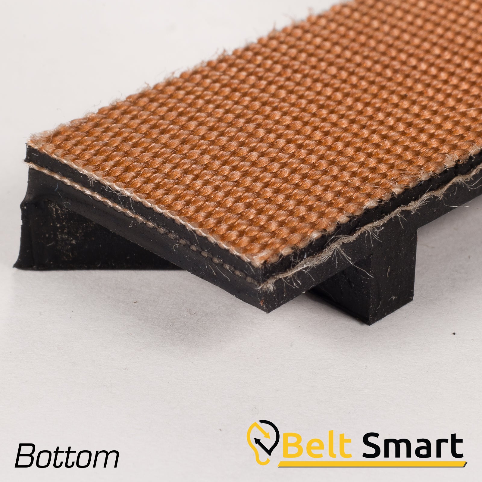 BS144 - #144 Beltservice 2 Ply 150 1/16" x Bare Mini Cleat-Top Conveyor Belt