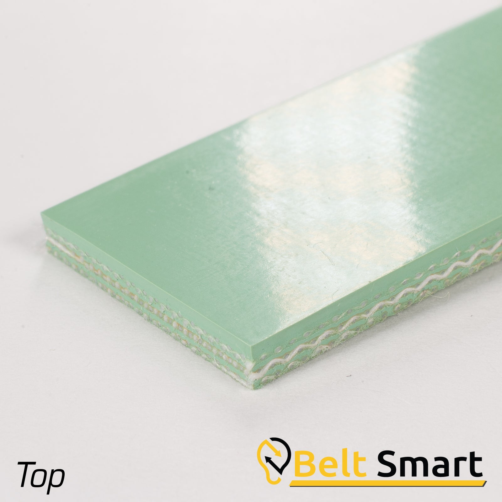 BS014 - #14 Beltservice 3 Ply 90 Green Nitrile COS Conveyor Belt