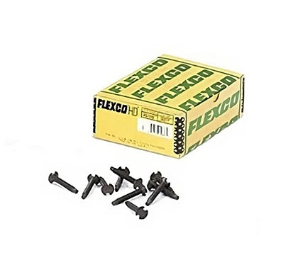 20398 Flexco Extra Piloted Bolts | For Fastener # 375X, 1, RP1 | Bolt Size: 1/4 | Steel | 100/Box