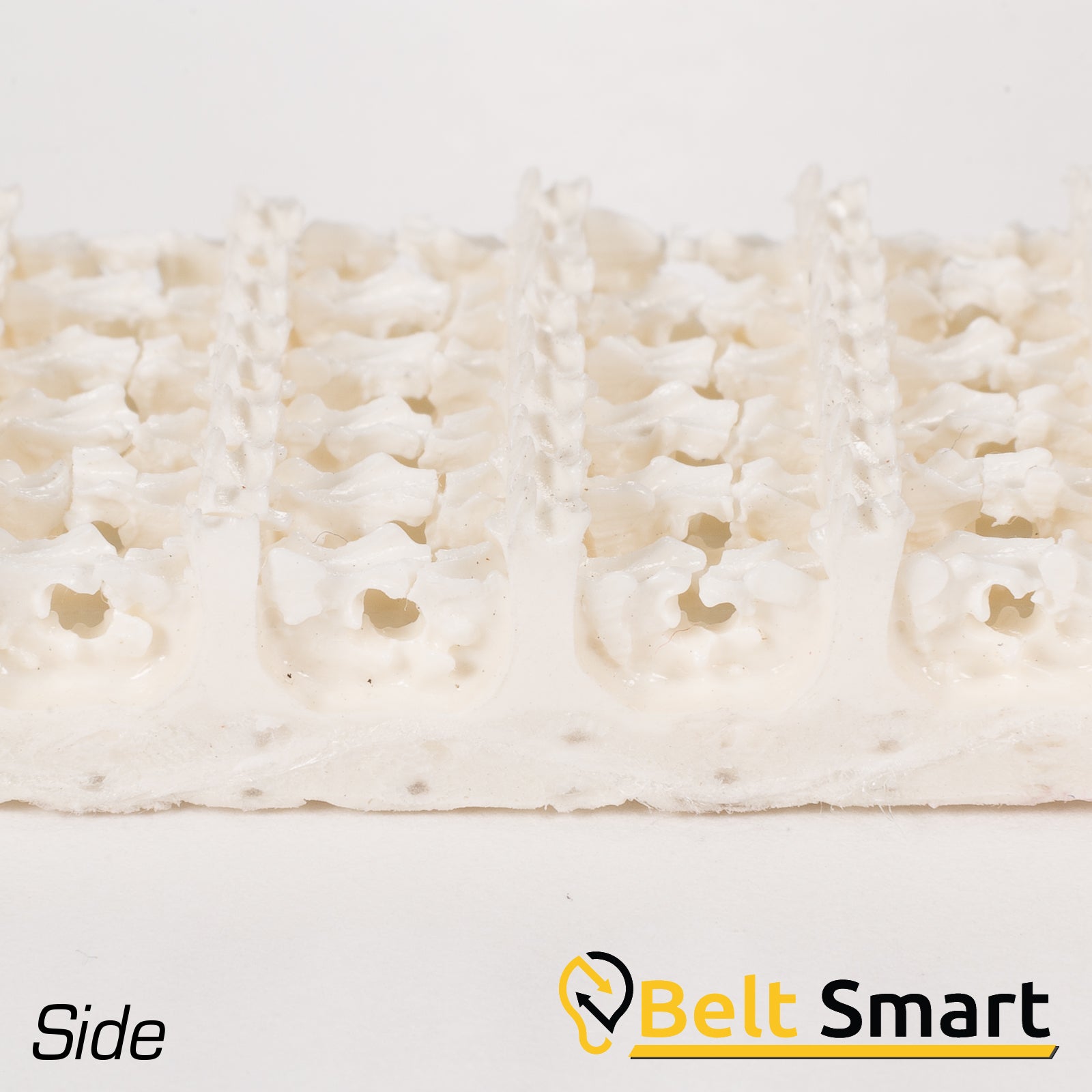BS022 - #22 Beltservice PVC - 100 White Roughtop x FS OR Conveyor Belt
