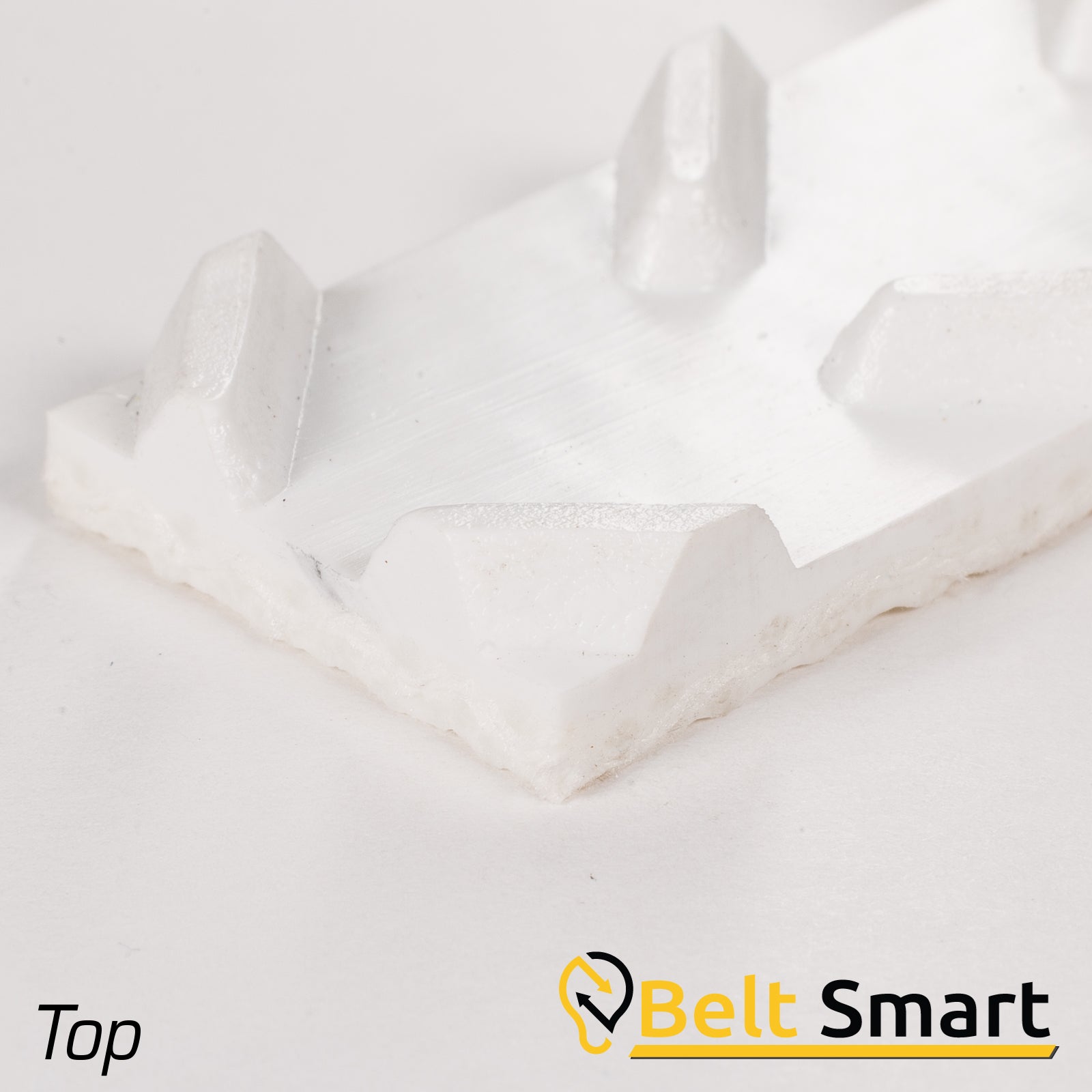 BS023 - #23 Beltservice PVC - 100 White Chevron Top II x FS OR Conveyor Belt