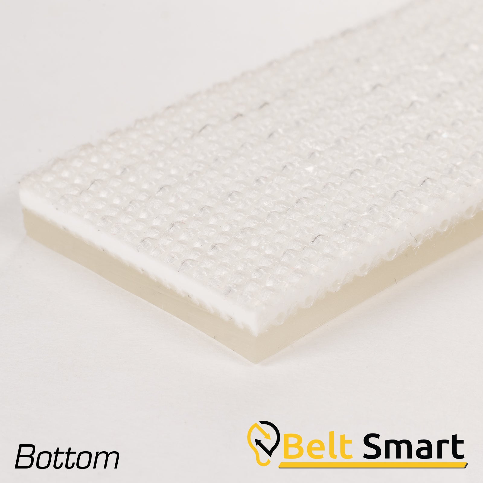 BS002B11 - #2b11 Beltservice 2 Ply Clear PU x Bare AS FDA Conveyor Belt