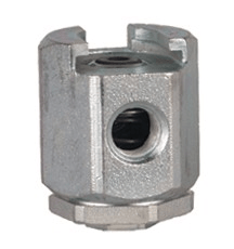 304300 Alemite Button Head Coupler - Standard Pull-On Fitting - Thread: 7/16"-27 NS-2(f) - Pressure: 15,000 PSI - Beltsmart