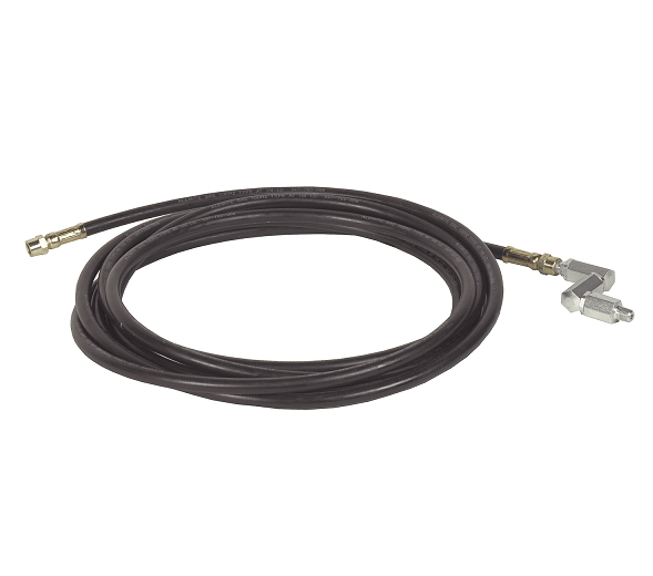 317878-50 Alemite Hose Reel Accessory - Grease Hose - 50ft - Coupling Specification: 1/2"-27 NS Taper(f) x 1/2"-27 NS Taper(f) - Hose ID: 3/8" - Working Pressure: 6,400 PSI - Beltsmart