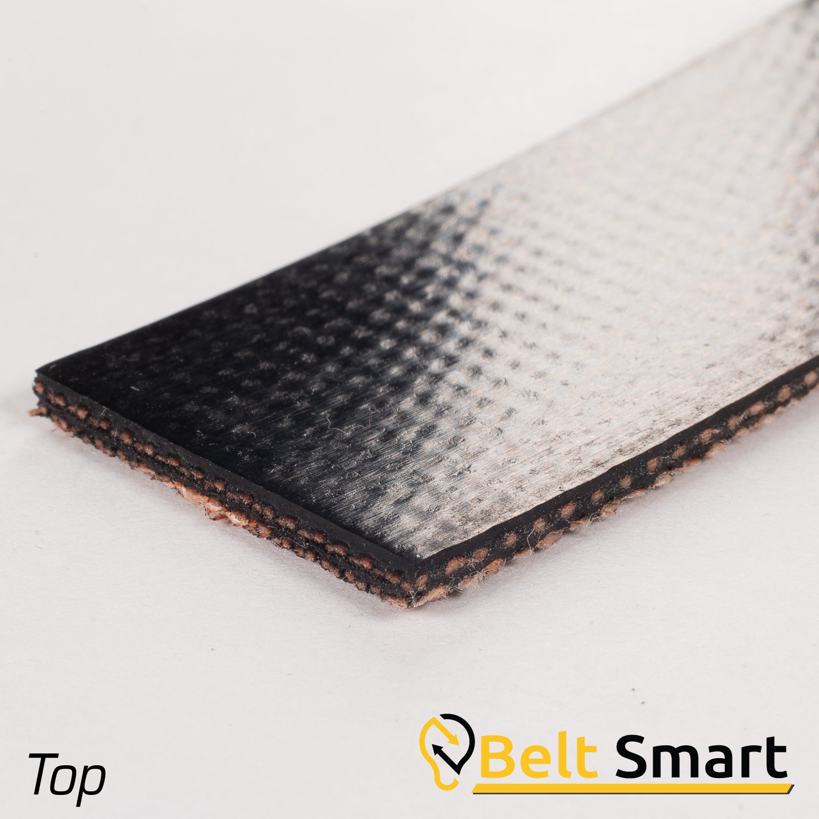 BS031 - #31 Beltservice 2 Ply Poly 70 Black Checkout Counter Conveyor Belt
