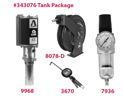 343076 Alemite Pumps - Tank Package - Rigid Extension - Beltsmart