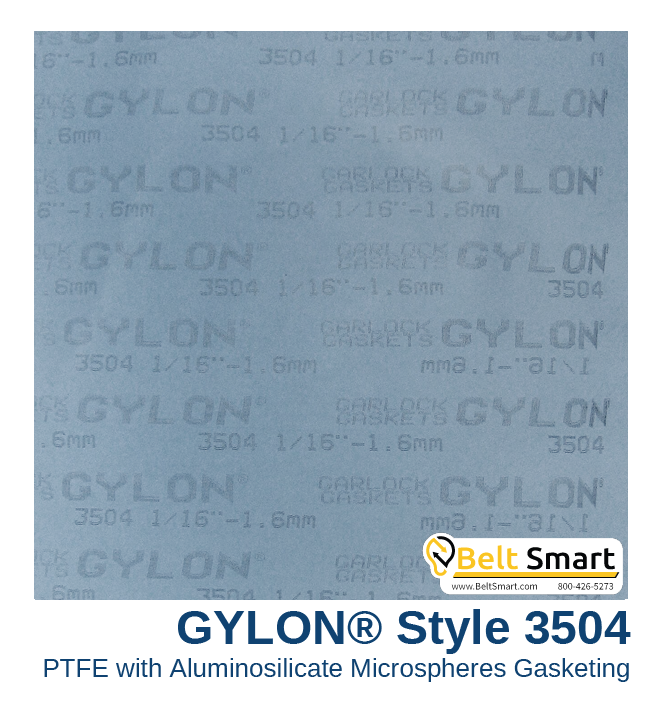 Garlock GYLON® Style 3504 - 0.063 in. thick / 70in. x 70in.