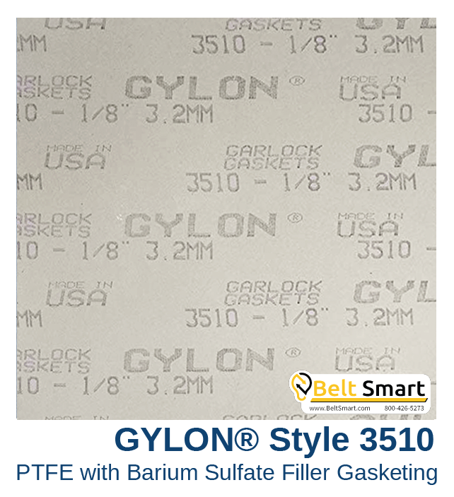 Garlock GYLON® Style 3510 - 0.250 in. thick / 60in. x 60in.