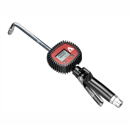3670-B Alemite Electronic Meter - Measures: Quart - Extension: Rigid - Non-Drip Tip: Manual - Beltsmart