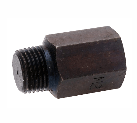 380791-2 Alemite Mist Fitting - Inlet: 1/8"NPTF(f) - Outlet: 1/8" PTF(m) SAE Special Short