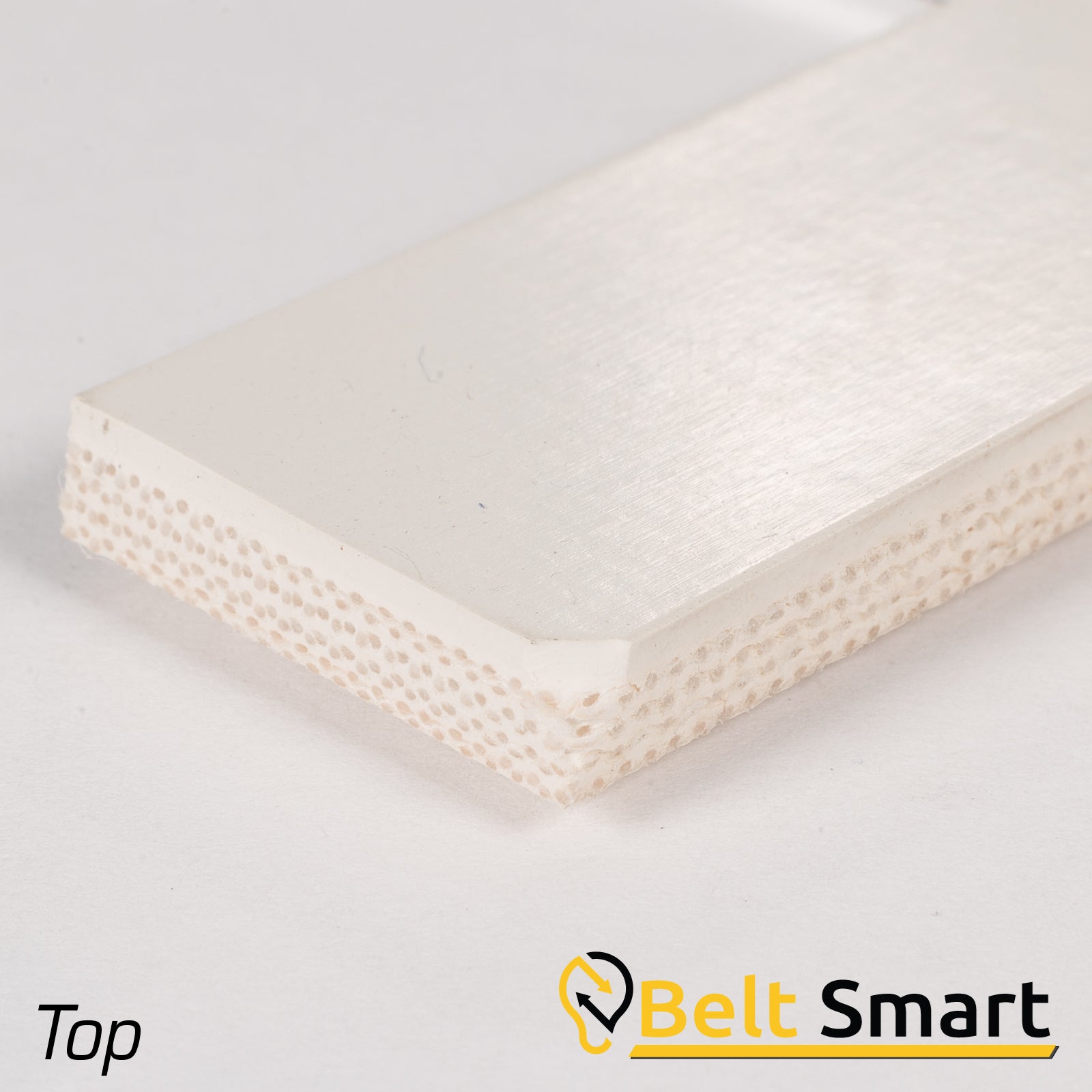 BS003 - #3 Beltservice 4 Ply 15 oz. White Nitrile COS Conveyor Belt
