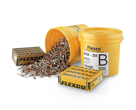 SRF Flexco R5-1/2, R6, R8 STEEL Rivets (Box of 250) - 40532