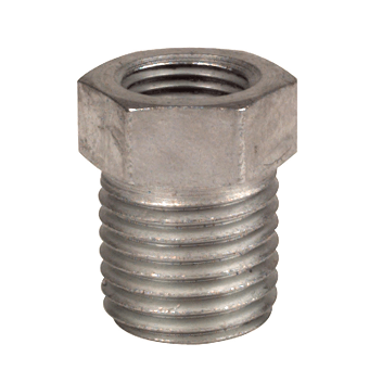 40996 Alemite Bushing Fitting Accessory - Thread (Male): 3/8" NPTF - Thread (Female): 1/4" NPTF - Beltsmart