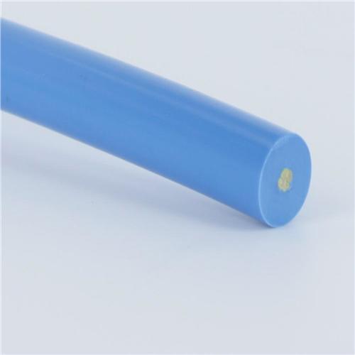 4899012 by Fenner Drives | 55D Aramid Can Cable Round Belting | 3/8" x 9.5mm Diameter | Reinforced | Blue | 100ft