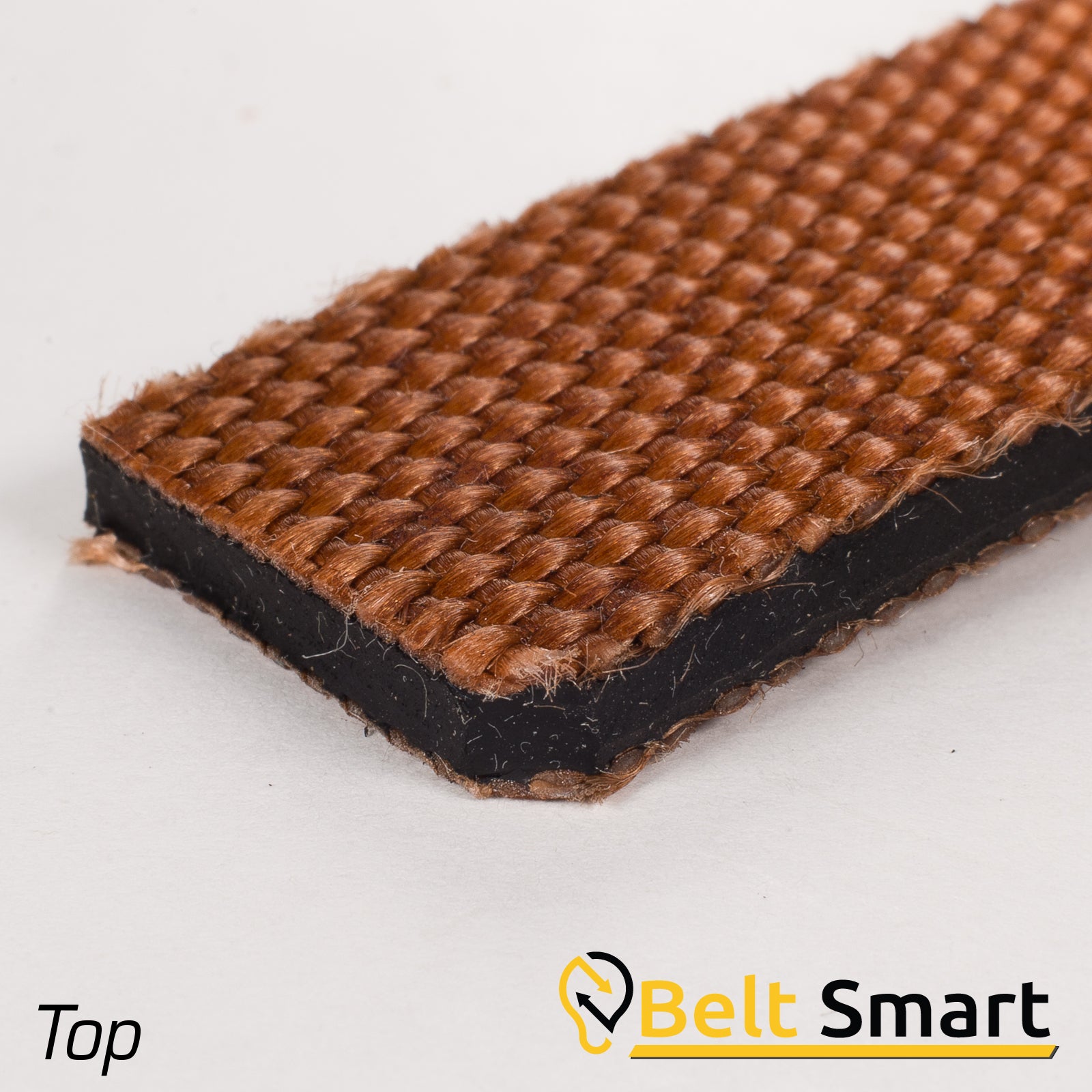 BS051 - #51 Beltservice 2 Ply 220 Tan Bare x Bare Conveyor Belt