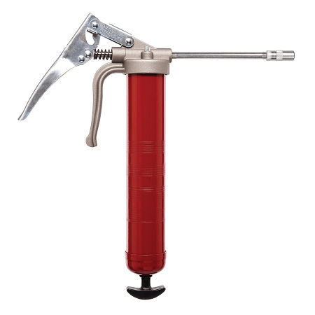 555 Alemite Priston Grip Gun - 7500 PSI - 16oz Cylinder Capacity Cylinder capacity - Rigid Extension and Coupler