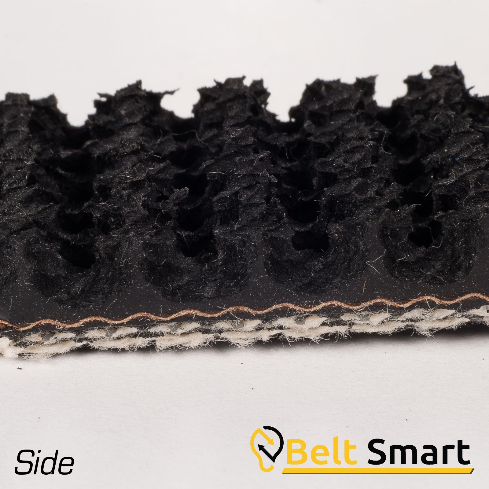 BS056 - #56 Beltservice 3 Ply CP 30 Black Roughtop x FS Conveyor Belt