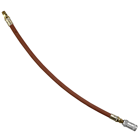 6654-A Alemite 18" Hose Assemblies for Hydraulic Fittings - 1/8" NPTF(m) - 4,800 psi