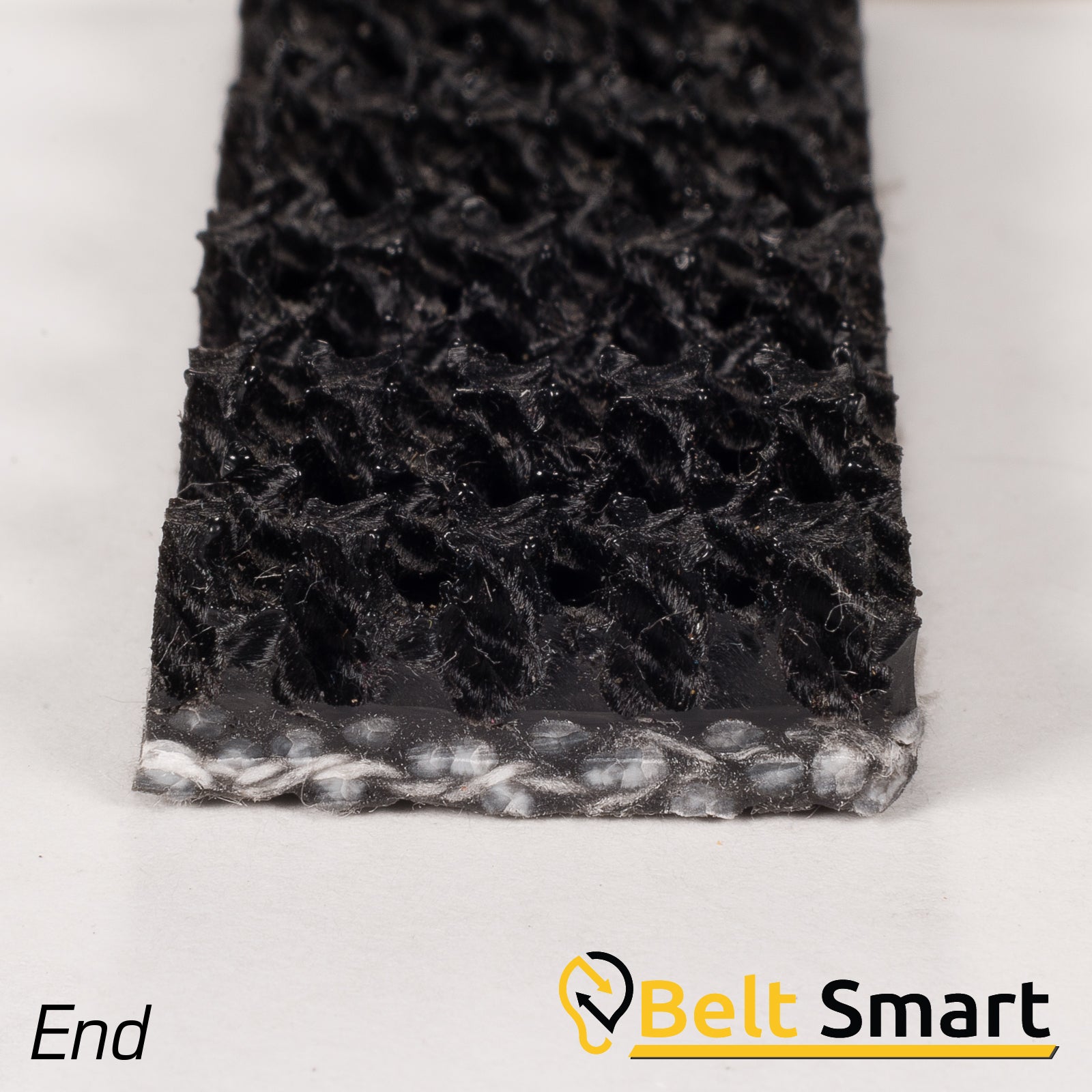 BS068 - #68 Beltservice PVC - 120 Black Roughtop x FS Conveyor Belt
