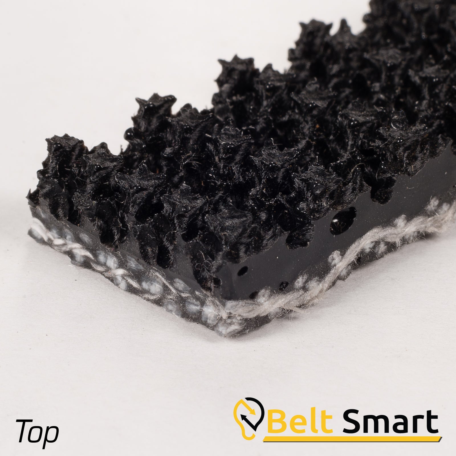 BS068 - #68 Beltservice PVC - 120 Black Roughtop x FS Conveyor Belt