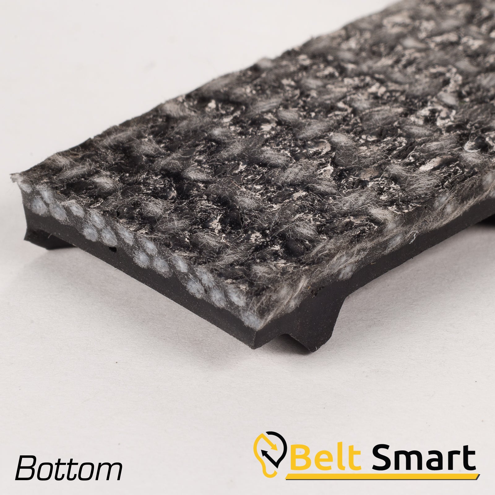 BS069A - #69a Beltservice PVC - 120 Black Crescent Top x FS Conveyor Belt