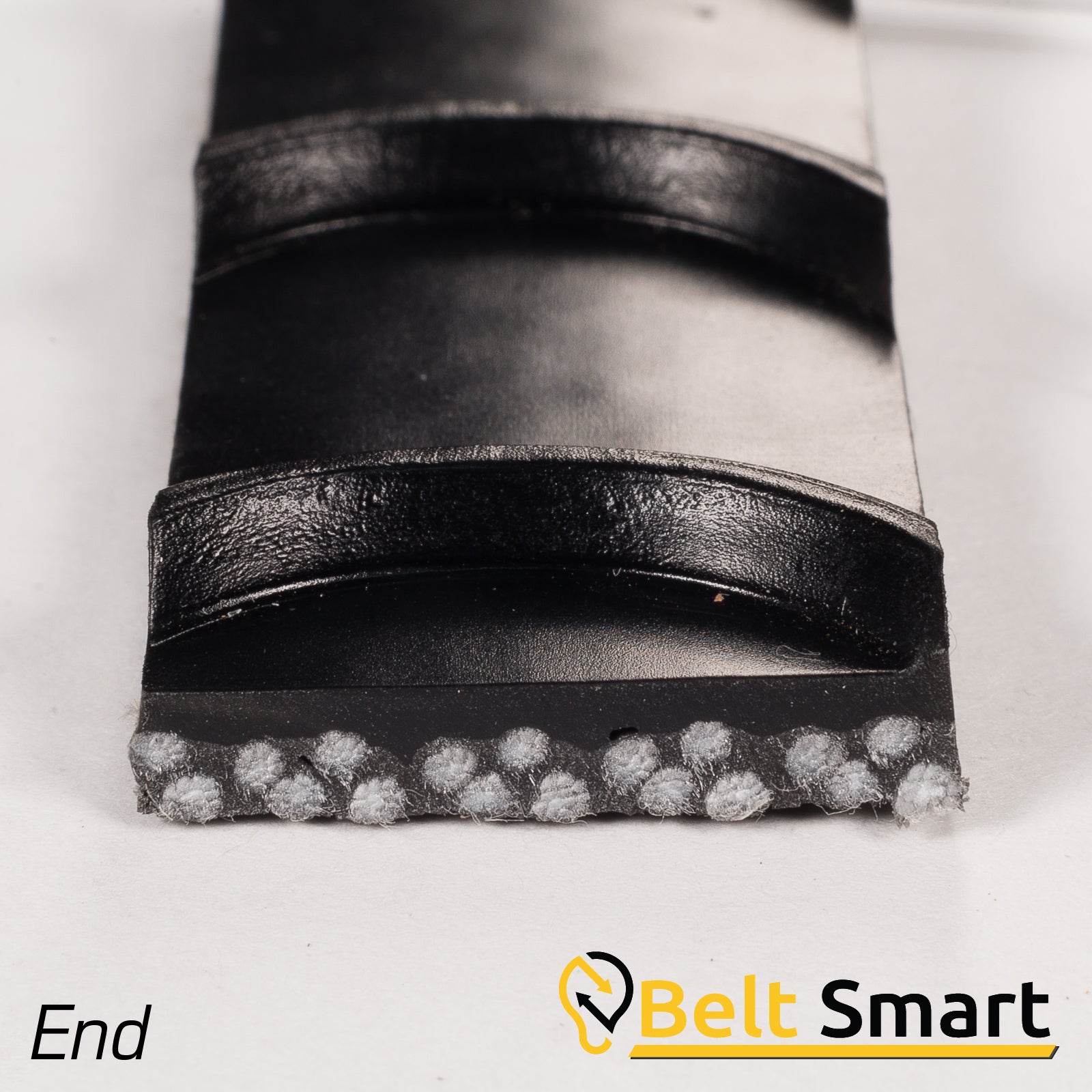 BS069A - #69a Beltservice PVC - 120 Black Crescent Top x FS Conveyor Belt