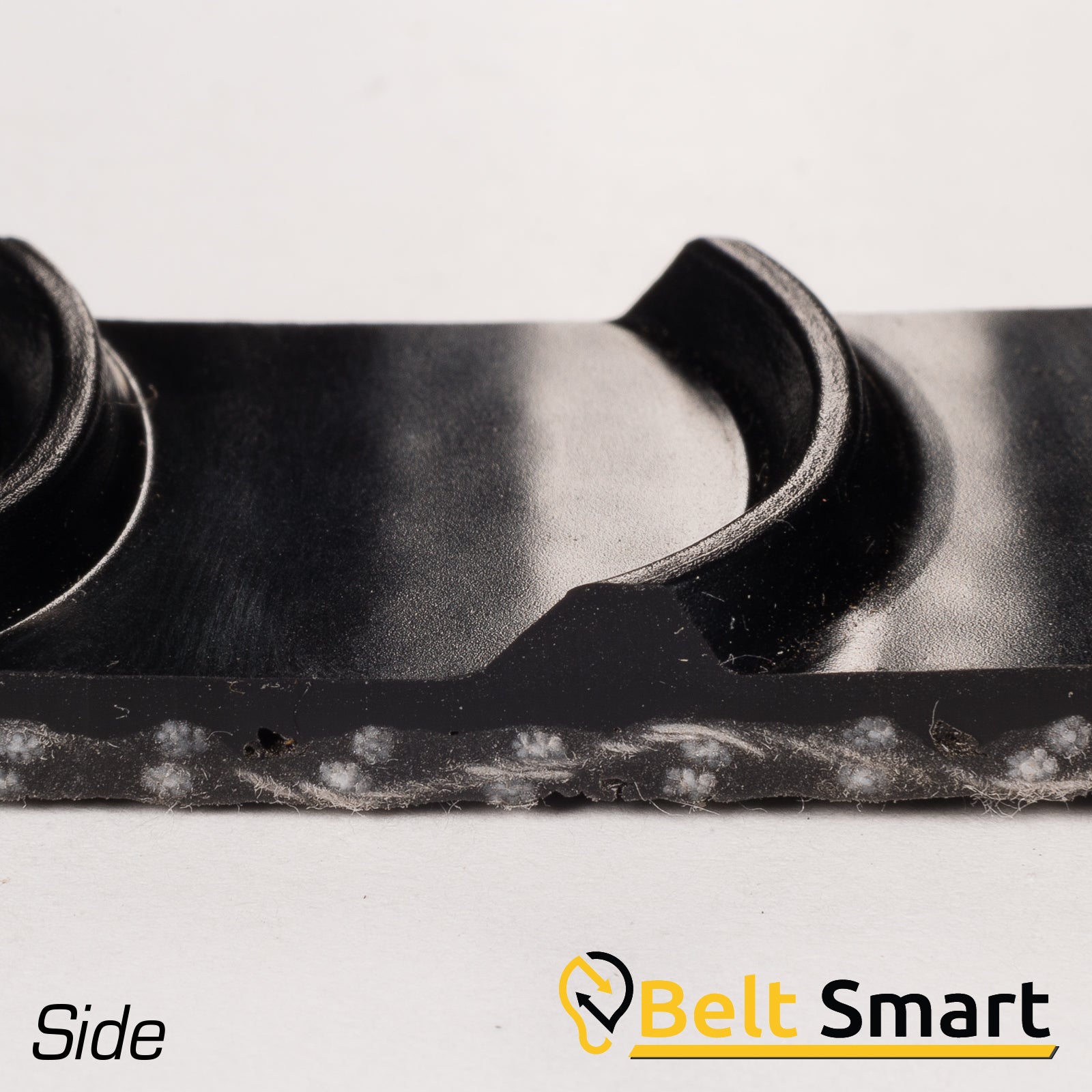 BS069A - #69a Beltservice PVC - 120 Black Crescent Top x FS Conveyor Belt