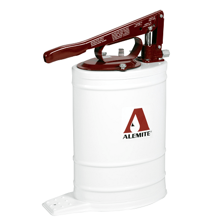 7149-4 Alemite Manual Pumps - Bucket Pumps - Multi Pressure Bucket Pump - Outlet: 3/8" NPTF(f) - Capacity: 5 Gallons