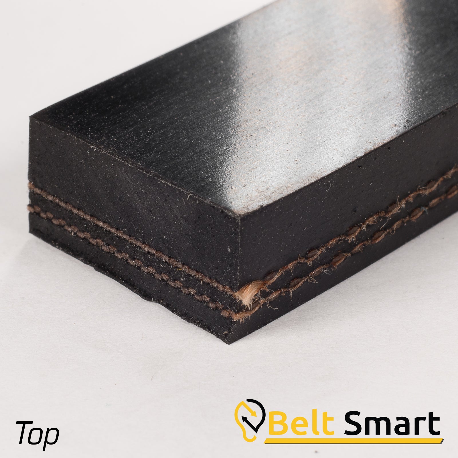 BS075B - #75b Beltservice 2 Ply 220 Black Belt 3/16" x 1/16" MOR-SC Conveyor Belt