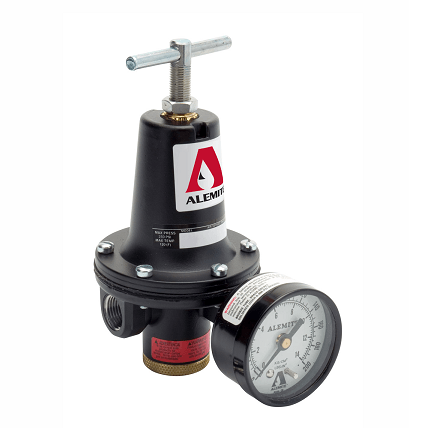 7612-B Alemite Regulator - Max inlet Pressure: 250 PSI - Inlet/Outlet: 3/4" NPTF(f)