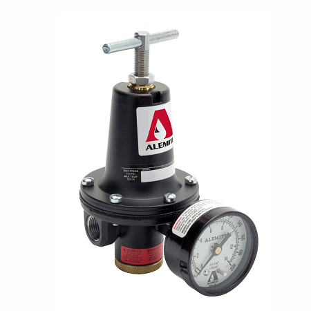 7616-B Alemite Regulator - Max inlet Pressure: 250 PSI - Inlet/Outlet: 1" NPTF(f)