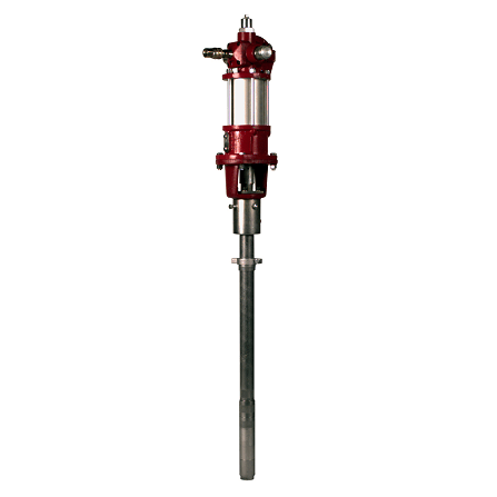 7886-A5 Alemite Chemical and Material Handling Pumps - Carbon Steel - Medium - Heavy Duty - Drum size: 400Lb - Material Outlet: 1" NPTF(f)