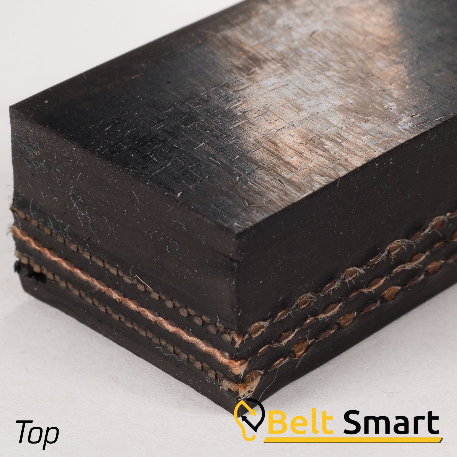 BS078 - #78 Beltservice 3 Ply 330 Black Belt 1/4" x 1/16" Conveyor Belt