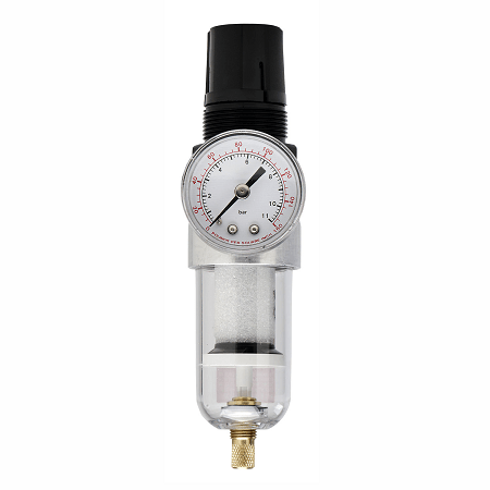7936 Alemite Filter/Regulator - Max Inlet Pressure: 150 PSI - Inlet/Outlet: 1/4" NPTF(f)
