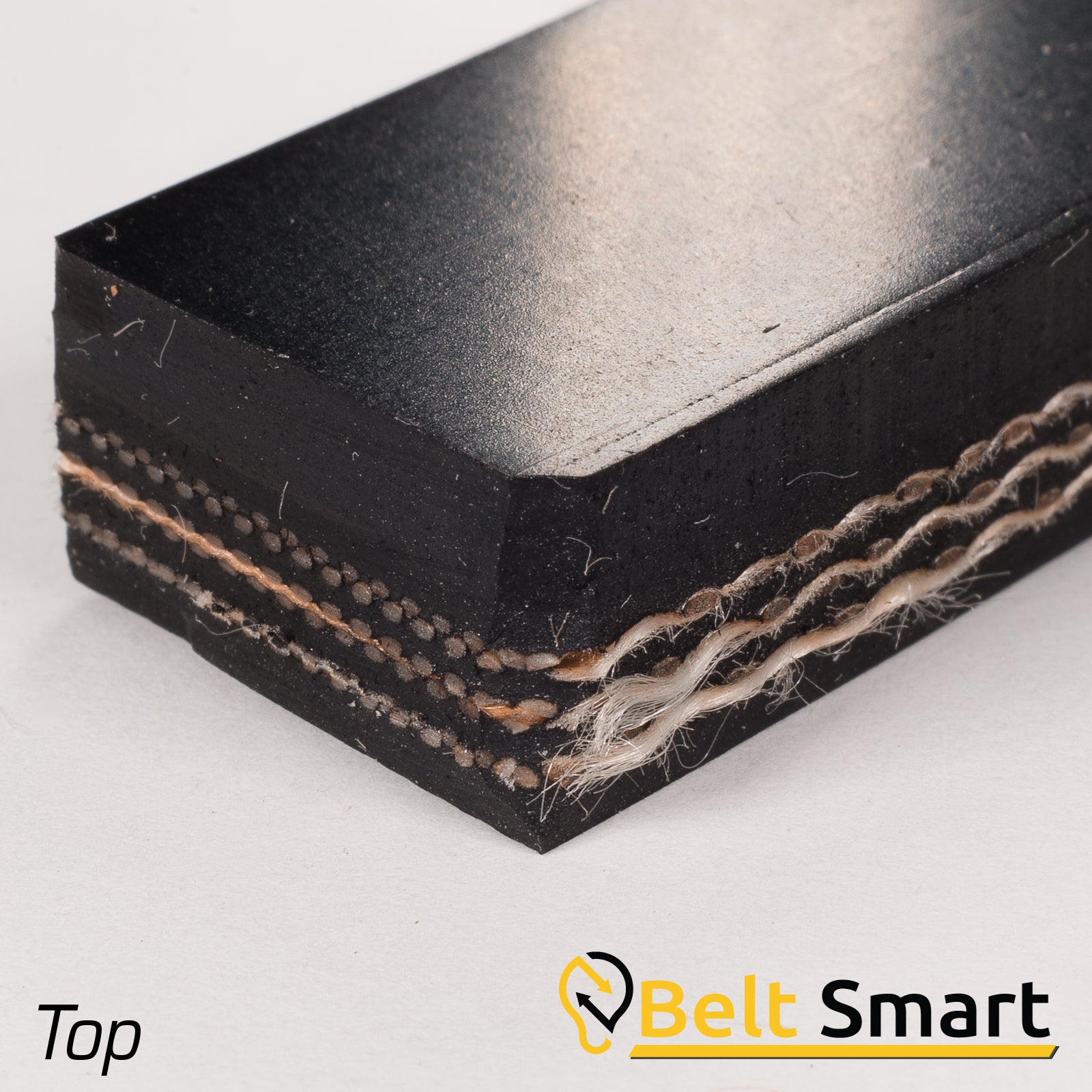 BS081A - #81a Beltservice 3 Ply 330 3/16" x 1/16" Hot Asphalt SOR Conveyor Belt