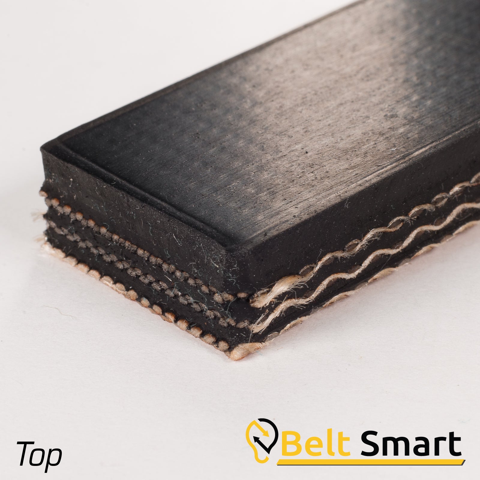 BS083A - #83a Beltservice 3 Ply 225 1/8" x Bare Heat Resistant 400 deg. F Conveyor Belt