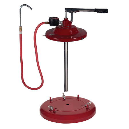 8570-5 Alemite Manual Pumps - Oil Dispensing Dual Leverage Pump - Drum size: 16 Gallon - Outlet: 1/2" NPTF(f)