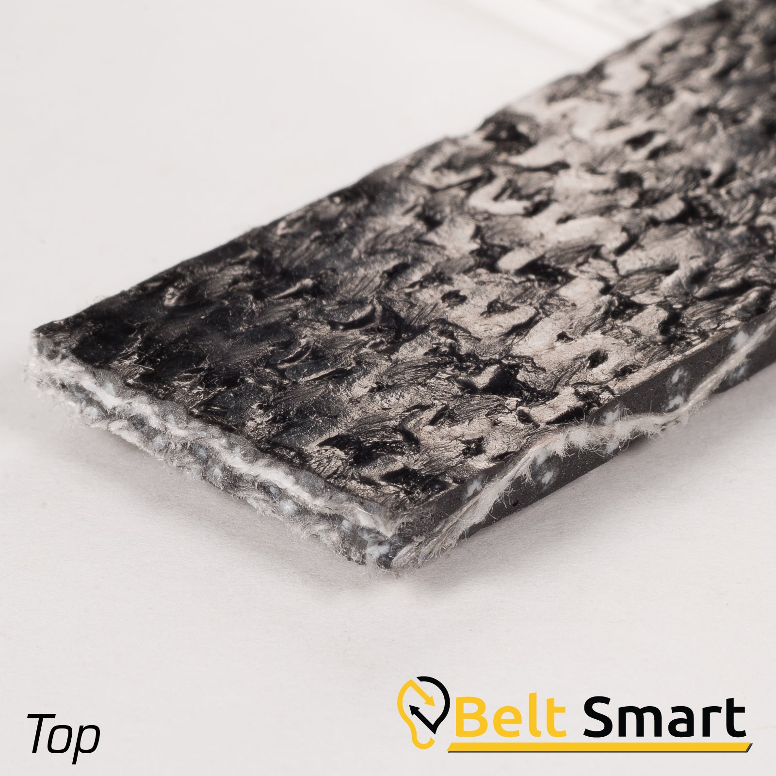 BS092 - #92 Beltservice PVC - 120 Black FS x Brushed FR Conveyor Belt