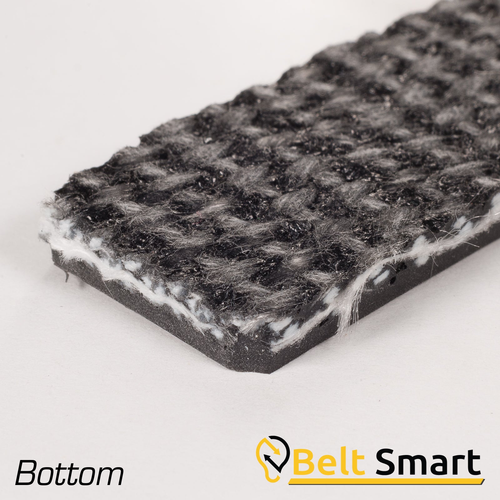 BS094 - #94 Beltservice PVC - 150 Black C x Brushed Conveyor Belt