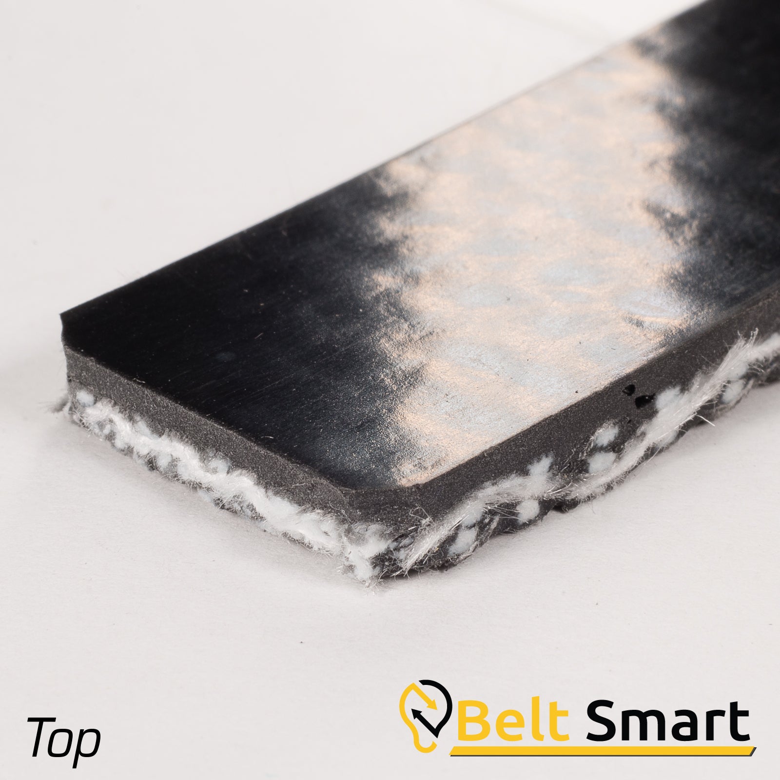 BS094 - #94 Beltservice PVC - 150 Black C x Brushed Conveyor Belt