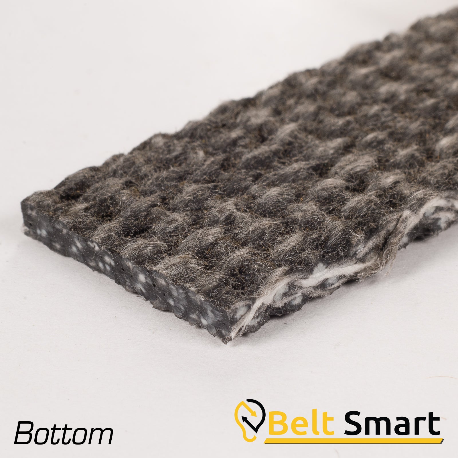 BS095 - #95 Beltservice PVC - 150 Black FS x Brushed FR Conveyor Belt