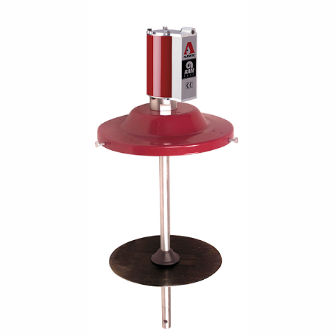 9950-A1 Alemite Grease Pump - Pneumatic Ram- Stationary - Drum Size: 120 Lb - Material Outlet: 3/8" NPTF(f)