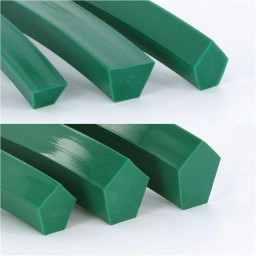 L04G89BX by Fenner Drives | Eagle 89 V Belting | Cross Section B/17 Ridge-Top | 17mm w x 19.5mm h | Non-Reinforced | Green | 100ft