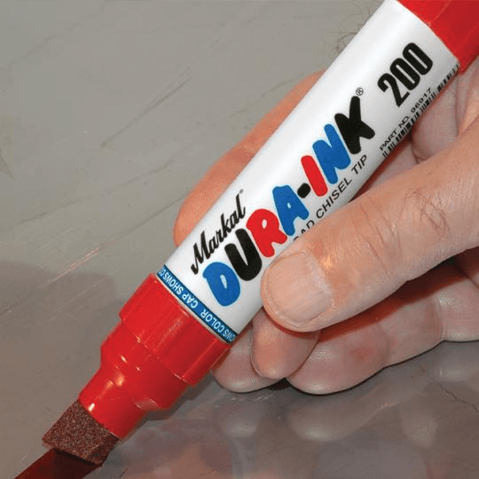 096917 Markal DURA-INK 200 - 3/8" (9.5 mm), 5/8" (16mm) Mark Size - Black - (Case of 24) - Beltsmart